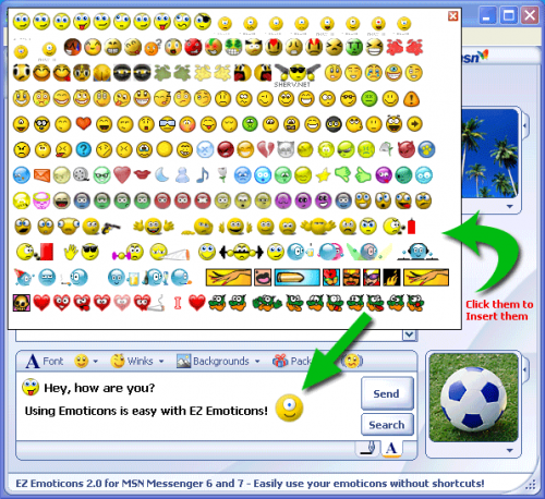 Windows Live Messenger Emoticos 1.0.0.1